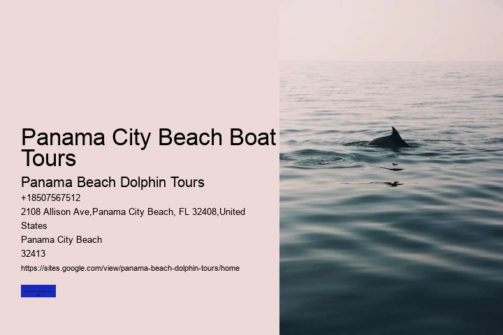 Panama City Beach Boat Tours